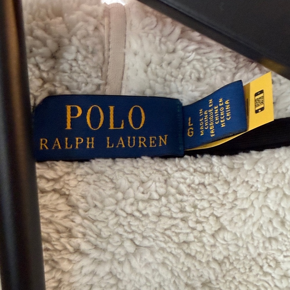 Polo Ralph Lauren Green and Black Plaid Zip-Up Sweater - Picture 2 of 4